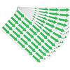 PATIKIL Etichette Adesive Piccole Freccia 30x12mm Verde 180Pz | Etichetta Adesiva, Codice Colore, Gas Flusso Direzione Ispezione Difetto Marcatura
