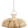 Biscottini Lampadario Industriale Non elettrificato 84x84x40 cm | Lampadario Vintage Industriale in Ferro | Lampadario Cucina a Sospensione Stile Industriale