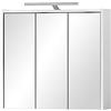 Schildmeyer Armadietto a specchio, materiale legno, bianco opaco, 65 x 16 x 64 cm