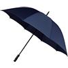 Impliva Falcone Ombrello classico, 130 cm, Blu (Marine Blau)