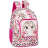 Franco Cosimo Panini WWF - Zaino Scuola Ufficiale WWF, 2 Ampi Vani, 1 Tasca Frontale, 2 Tasche Laterali n Rete, Spallacci Imbottiti, Retro e Fondo Termoformati, Chiusure a Zip, 32x43Hx23cm