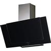 CATA VALTO 900 XGBK - Cappa Cucina - Tipo Decorativa - Motore 110W - Classe Energetica A+ - 6 Livelli di Aspirazione - Pannello di Controllo Touch - Finitura in Acciaio Inox - Cata