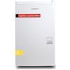 Corbero - Frigorifero 1 Porta | CF1PM8024 | 80L | Congelatore 12L | Crisper | Sbrinamento Manuale | 4 Stelle | Ripiani in Vetro | 41 Db | Inox