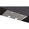 Siemens LB75566 iQ300 - Pannello per ventola, 75 cm, prodotto in Germania, illuminazione a LED, aria di scarico, potente, silenzioso, da montare a parete o sopra un'isola di cucina, argento