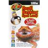 Zoo Med Repty Basking Spot Lamp - Lampada per terrari e rettilari diurna, 100 Watt, UVA, lampadina per rettili, tartarughe, rane e piante da terrario, con parabola interna