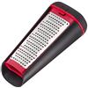 Lagostina Ingenio Smart Grattugia Box con Due Lame, Pratica e Compatta, Ergonomica, Facile da Pulire, Plastica e acciaio, Nero e Rosso