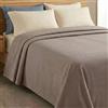 L'ANTICO ARCOLAIO - Copriletto Una Piazza e Mezza Cotone Estivo Leggero 100% Cotone Piquet Traspirante, Coperta Estiva Telo Copridivano Granfoulard (Tortora)