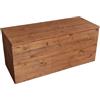 TOTAL WOOD 2012 Cassapanca baule contenitore in legno esterno interno 100x40x45h cm anche su misura