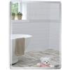 Neue Design Mood® Specchio da arete Rettangolare, Specchiera Senza Cornice, per Bagno Ingresso, Corridoio, (50cm x 40cm)