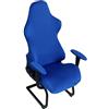 Zerci Universale Computer Sedia di Gioco/Racing Fodera Lavabile Chair Proteggere Copertura (Solo Copertina, Nessuna Sedia) Blue