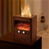 Vankarr 3L Diffusore di Oli Essenziali Fiamma Ultrasuoni Diffusore di Aroma con camino a LED, Aromaterapia Elettrico Profumatore per Ambienti, Casa, Yoga