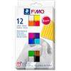 STAEDTLER FIMO soft 8023 C Colour Pack - 12 x 25 g, vivaci