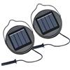 Generico Parte superiore di ricambio per - PP PC 8,5 x 34 cm Copri lampada impermeabile da 2 pezzi | per lanterne da giardino con parte di ricambio a luce calda, riparazione di esterne