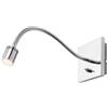 Lindby Applique a LED (Moderno) colore Argento, in Metallo ad es. Cucina lampadina inclusa applique