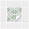 Alwayspon 25 adesivi per piastrelle da 15 cm, colore verde salvia, autoadesivi, per bagno, cucina, paraspruzzi per fornelli, piastrelle adesive da parete in vinile