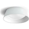 Philips Lighting Lampada da Soffitto LED Dawn, Equivalente a 14W, 30K, Luce Bianca Calda, Non Dimmerabile, Bianco