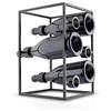 EVA SOLO Wine Cube Nordic Kitchen, Porta Bottiglie Di Vino, In Acciaio E Grigio, Unisex