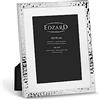 EDZARD Cornice Fano (foto 10x15 cm) con passepartout, placcata argento