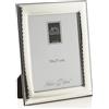 ARTÉ 20x25 Cornice per foto, Made in Italy, elegante placcata in argento, Silver Plated antiossidante, Bellissima cornice in Silver Plated con retro in legno mogano 110Z/20x25