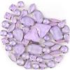 Brillabenny 50 Pietre CASTONI Strass da Cucire Cristallo Vetro Mix CABOCHON Stone Claw DECORI Gioielli Bijoux Abito Scarpe (Lilla)