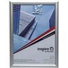 Hampton Frames SNAP Cornice portafoto a scatto A3 30x42 cm Argento | Caricamento frontale, apertura a molla, foglio antiriflesso, kit di fissaggio incluso