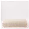fashion home Pagano Trapuntino copriletto Trapuntato - trapuntino pimaverile Estivo - Microfibra anallergica Leggero Mezza Stagione Matrimoniale Tinta Unita Linea Oro Beige SINGOLO