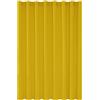 Deconovo Tende Camera da Letto Oscuranti per Interni 242 CM Altezza, Tenda Oscurante Termica Isolante con Anelli per Finestre 1 Pannello, 254x242 CM, Giallo
