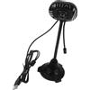 BUTIFULSIC Telecamera USB HD 8mp per Videoconferenza e Streaming, Compatibile con Laptop e Desktop, Plug And Play, Materiale in Plastico e Metallo, per Lezioni Online