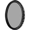 MuchLuckystar Filtro ND da 52 mm per Sony, ND2-400 regolabile, per fotocamere DSLR Canon, fotografia a densità neutra variabile