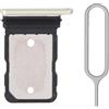 Generic iReplaceParts - Vassoio di ricambio per SIM compatibile con Google Pixel 7 e Pixel 7 Pro, guarnizione in gomma con strumento di espulsione vassoio SIM (verde)