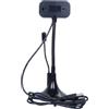 Artibetter Webcam HD per Computer 1600x1200 Usb2.0 in Plastica, Nero