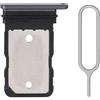 Generic iReplaceParts - Vassoio di ricambio per SIM compatibile con Google Pixel 7 e Pixel 7 Pro, guarnizione in gomma con strumento di espulsione vassoio SIM (nero)