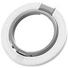 Generic Anello magnetico regolabile in metallo, supporto per cellulare a doppio