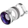 Generic Compatibile con l'obiettivo macro grandangolare Sony ZV1 | Grandangolo da 18 mm, macro 10x, tubo di prolunga integrato, filettatura da 52 mm(WHITE)