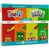 Sweet Cherry Publishing Numberblocks and Alphablocks: My First Numbers & Letters Wipe-Clean Books & Pens Set - Alphabet, Phonics Words, Numbers & Shapes (Pack of 4) (Numberblock Wipe Clean Titles)