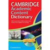 Cambridge University Press Cambridge Academic Content Dictionary Reference Book with CD-ROM