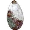 Gems_Hub 1 Pz Di Lodolite Naturale Giardino Quarzo Pera Forma Cabochon 24X13X10mm gemma sciolta per la creazione di gioielli. (Fai da te, Anello, Ciondolo, Collana) | GH_NAT_03878, 24X13X10mm, Pietra
