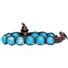 Generico Bracciale Tamashii Originale Tibetano BHSS900-210 con Shungite Nera e Agata Tibet Sky - Unisex, Regolabile, Gioiello per Protezione Energetica e Serenità, 1 Giro