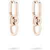 Liebeskind Orecchini a cerchio da donna in acciaio inox 32029151, 2,8 cm, Acciaio inossidabile, Nessuna pietra preziosa
