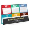 Knock Knock Sticky Note Packet: Honest Acronyms