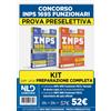Nld Concorsi Kit concorso INPS 1695 Funzionari PECS. Manuale di teoria + Eserciziario per la prova preselettiva 2026