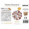 Sunlux Perline Dec. Diy Goccia Bianco 12*17Mm 22Pcs /Pz Da 24**