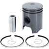 cyclingcolors Pistone e fasce elastiche moto ciclomotore motore 50cc compatibile con MBK 41 51 88 lettera G 38,97mm