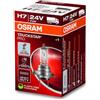 OSRAM TRUCKSTAR PRO H7, +120% più luminosa, lampada alogena per fari, 64215TSP, lampada per camion 24V, astuccio (1 lampada)