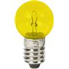 cyclingcolors LAMPADINA 14V 7W E10 GIALLO LAMPADA 10MM SOLEX 2200 3300 3800 5000 CICLOMOTORE BICI MOTO VINTAGE EPOCA