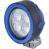 HELLA 1GM 996 136-131 LED-Faro da lavoro, Mega Beam Gen. II, 600lm, Montaggio, esterno/avvitato, verticale, Illuminazione campo vicino, Cavo 2000mm, Spina estremità del cavo aperta