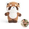 Carehabi Procione, peluche a forma di panda rosso, orsetto lavatore, morbido peluche da coccolare e giocare, per bambini e collezionisti