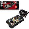 Lexibook, Star Wars, Flipper elettronico da tavolo, Punteggio digitale con schermo LED, Effetti sonori e luminosi, 4 Flipper, Design Star Wars, Nero, JG610SWLXB