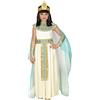 W WIDMANN MILANO Party Fashion - Costume da Cleopatra per bambini, abito, regina egiziana, costumi in maschera