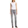 KARL LAGERFELD JEANS Donna Mid Rise Slim W/Slit Denim Grigio chiaro 2830